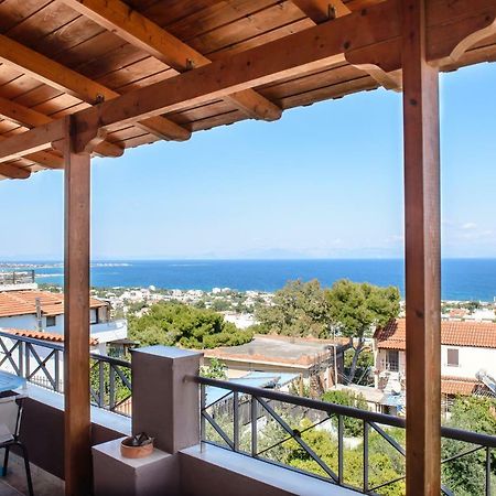 Peris Panoramic Villa Near Athens Airport Paralia  外观 照片