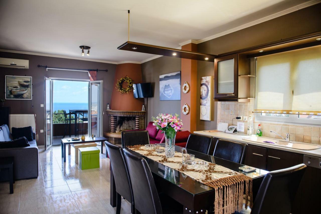 Peris Panoramic Villa Near Athens Airport Paralia  外观 照片