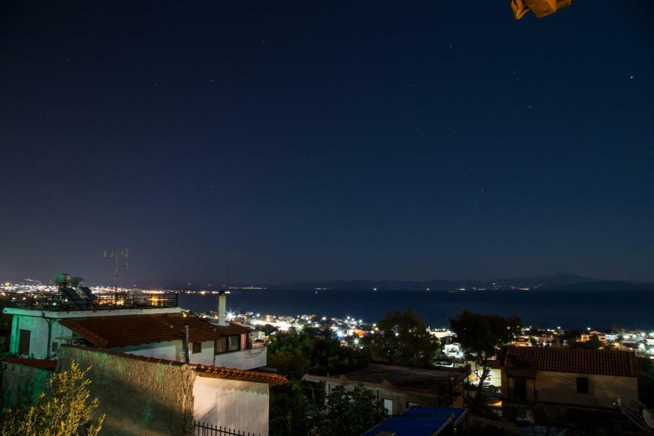 Peris Panoramic Villa Near Athens Airport Paralia  外观 照片
