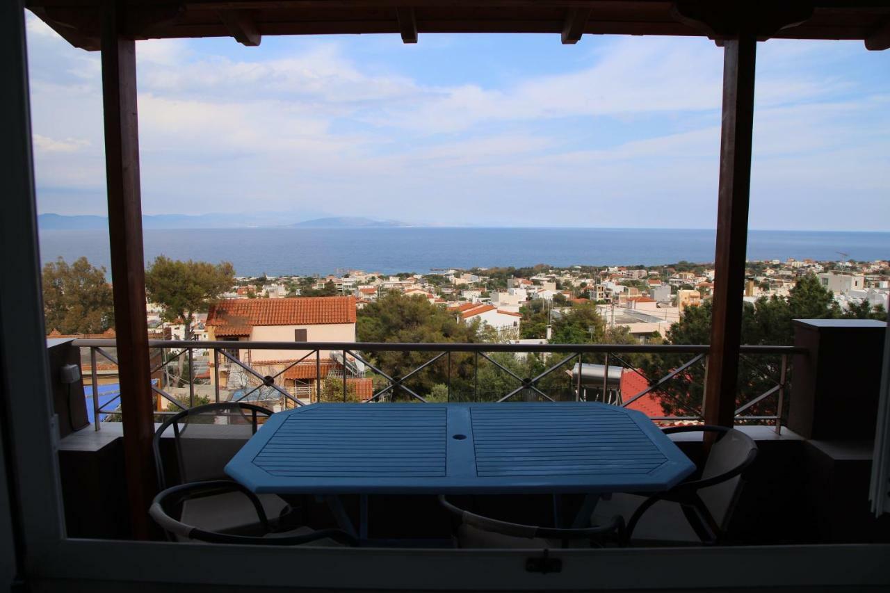 Peris Panoramic Villa Near Athens Airport Paralia  外观 照片